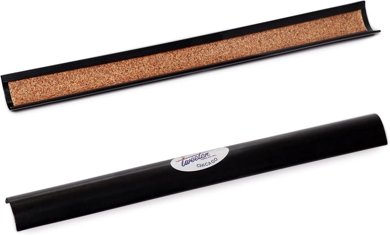 Tweeten 9 1/4” Pool Billiard Metal Cue Tip Trimmer Scuffer Shaper with 3 Refills - Image 4